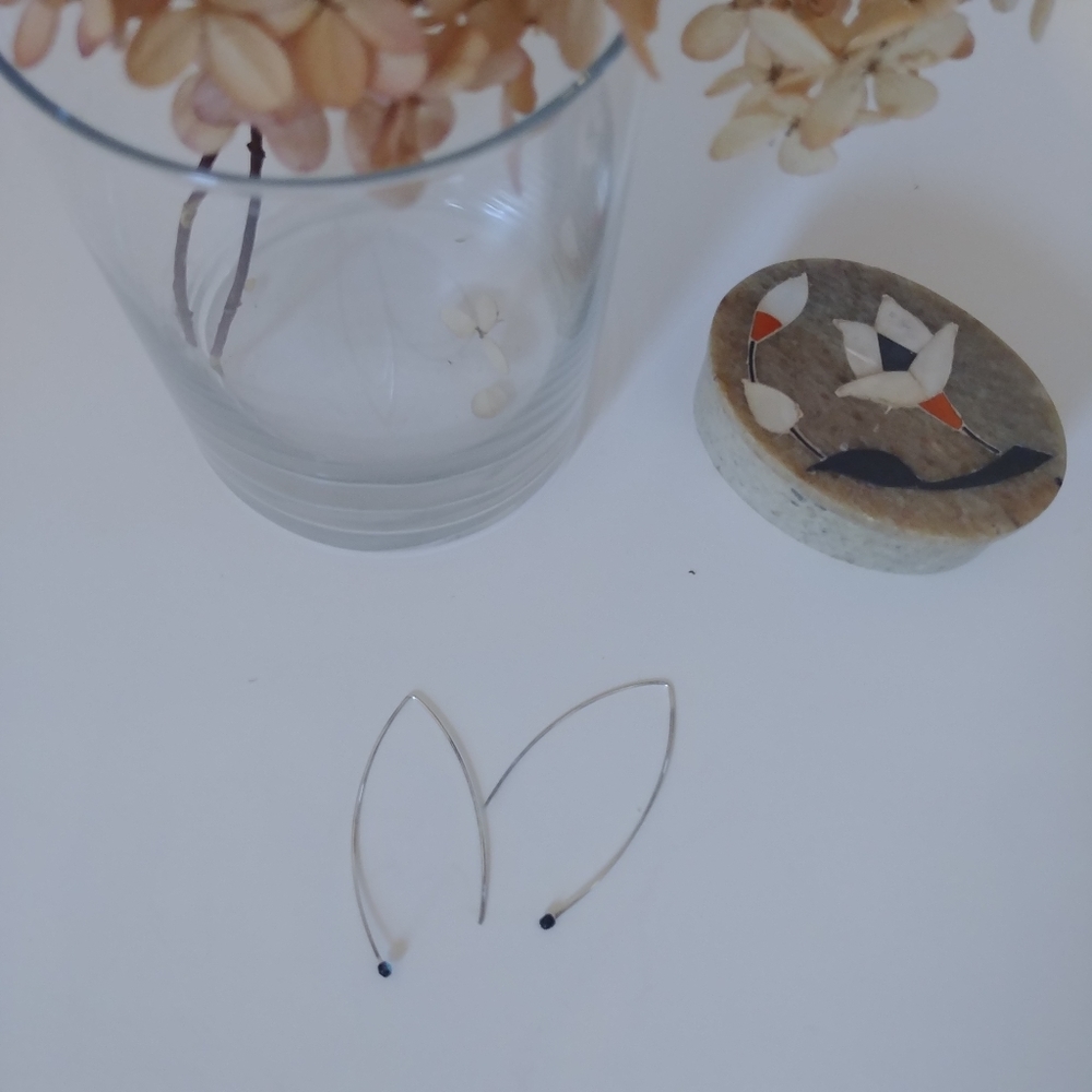 Silver Threader Earrings